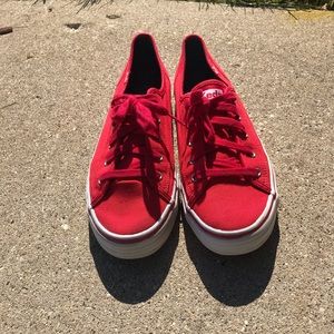 Keds Red Woman’s Flats Size 8.5